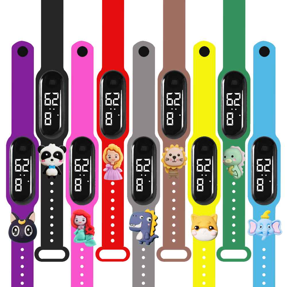 Smartwatch Watches For Kids - 多色スマートウォッチ 子供用 男の子 女の子 ファッション LED