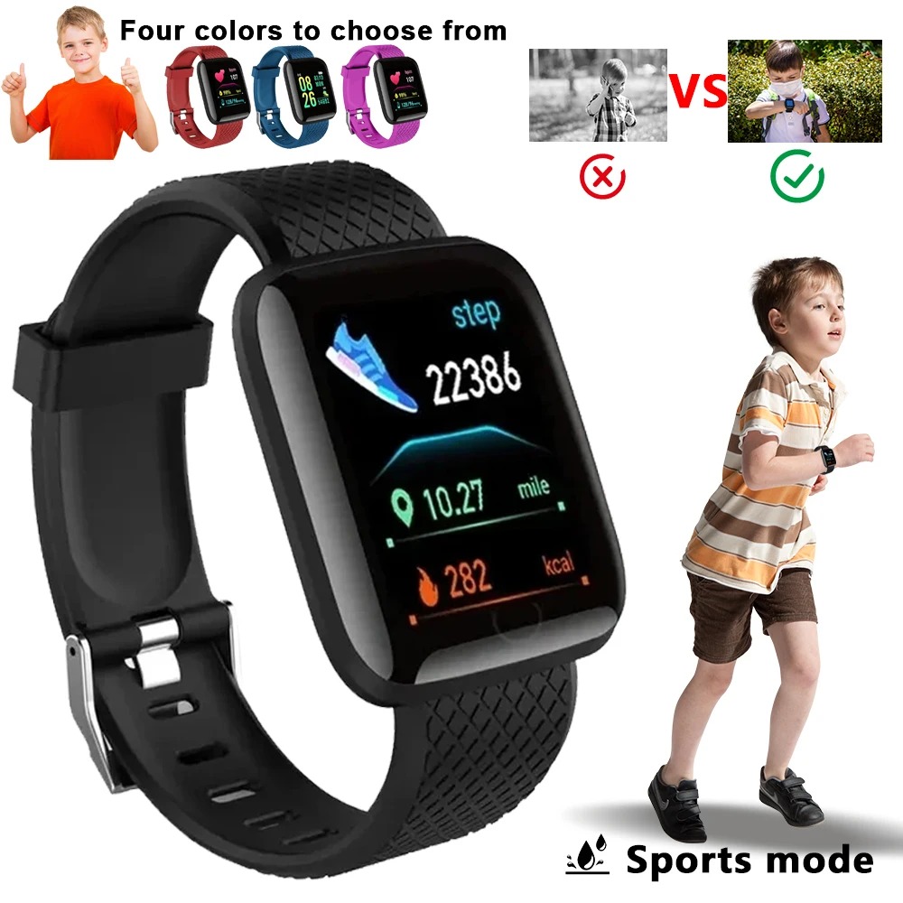 Smartwatch Watches For Children - スポーツウォッチ子供のための少年少女屋外シリコンストラップ電子時計児童学生 LED デジタル腕時計ギフト男性
