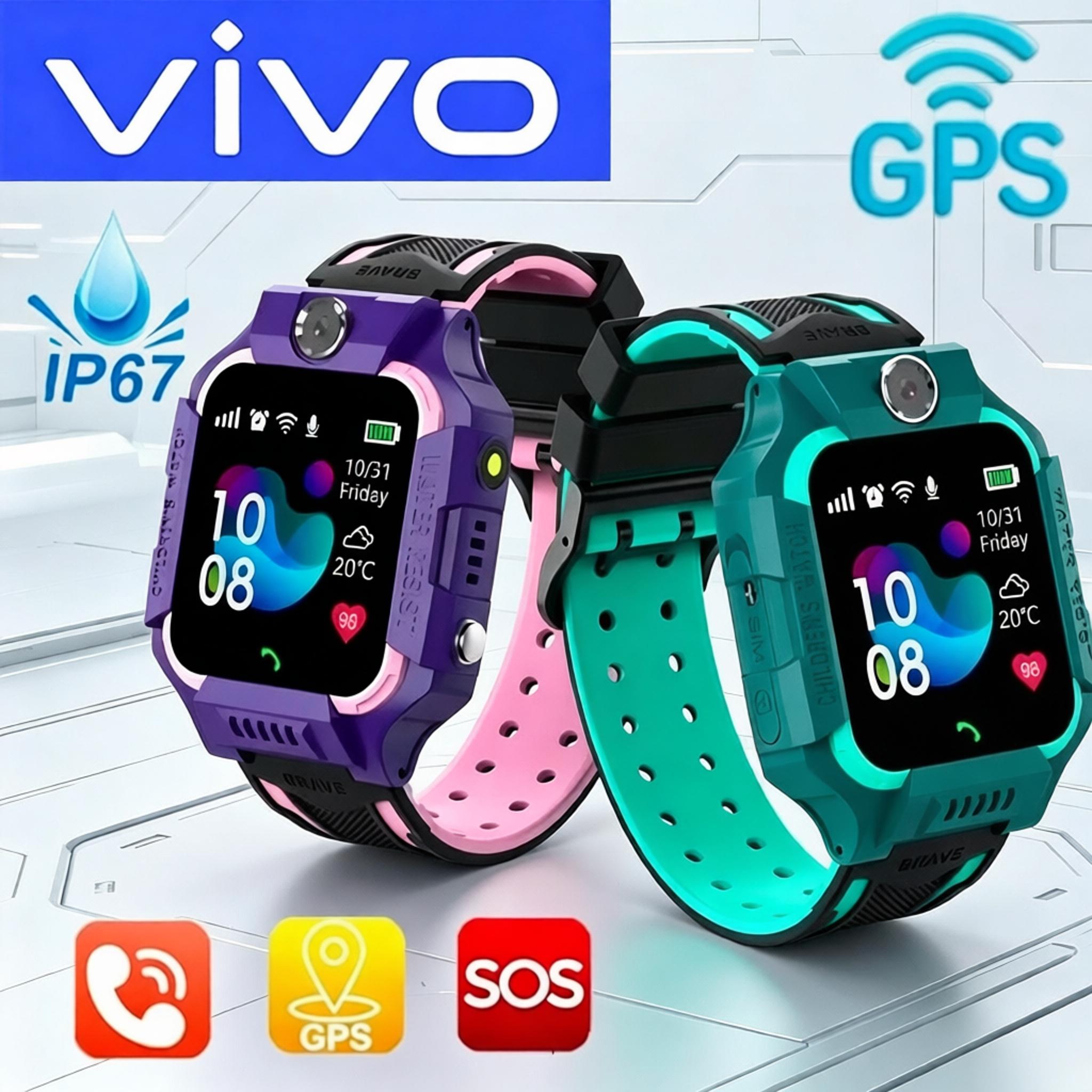 Smartwatch Watches For Kids - VIVO 4G キッズスマートウォッチ GPS 位置トラッカー SOS