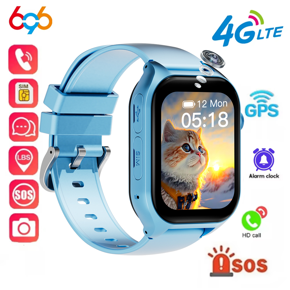 Smartwatch Watches Gift For Boys With Gps - スマートウォッチ 4G キッズ GPS AGPS LBS