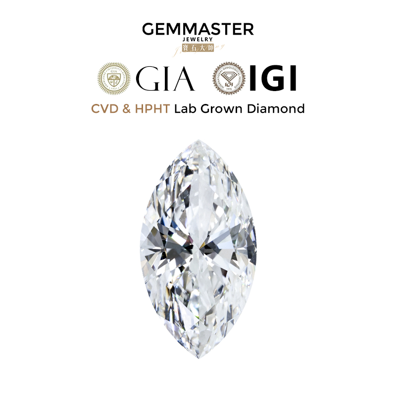 Vs Smartwatch - ラボで栽培されたルーズグロードダイヤモンドのマーキスカット,Gia,igi証明書,cvd,hpht,d,e,f,g,1ct, 3ct, 5ct