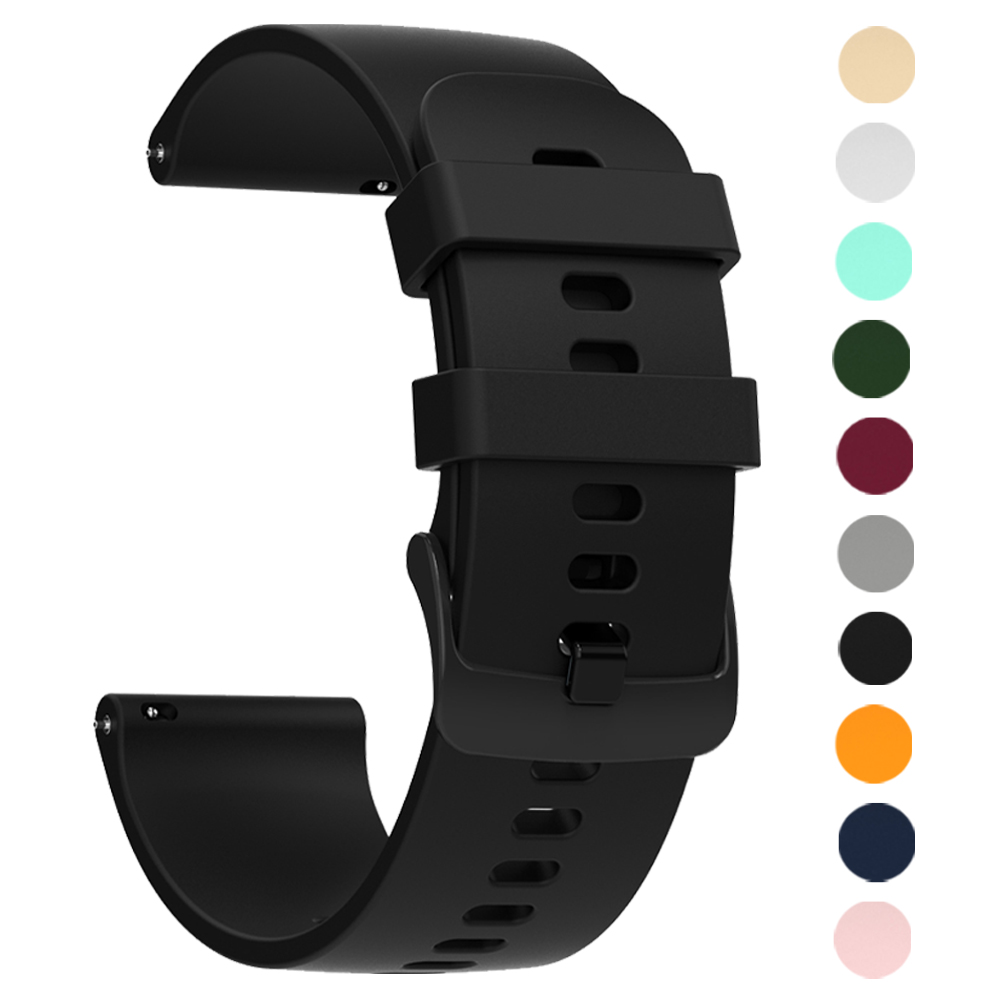 Fossil Watches Smartwatch Gen 6 - 交換用シリコンウォッチストラップ,ウォッチアクセサリー,5 lte,45mm, 44mm, 22mm, 22mm