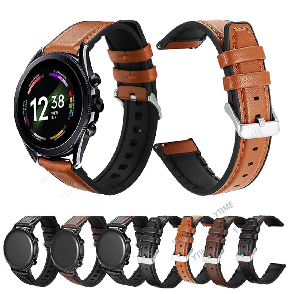 Fossil Watches Smartwatch Gen 6 - 接続された時計用の革製ブレスレット,IDR接続,長さ45mm,gen 5/5eスポーツ43mm、22mm
