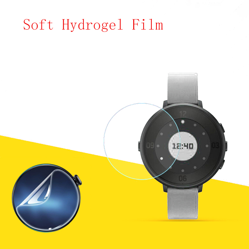 Smartwatch Pebble Watches - スマートウォッチ用のソフトハイドロゲルフィルム,透明なHDプロテクター,小石の保護,10個