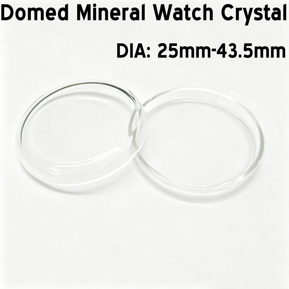 Watch Crystal Replacement - 蓋型高ドーム型ミネラルウォッチクリスタルガラス 35mm-43.5mm 高透明度 AR コーティング時計ダイヤルレンズ修理部品