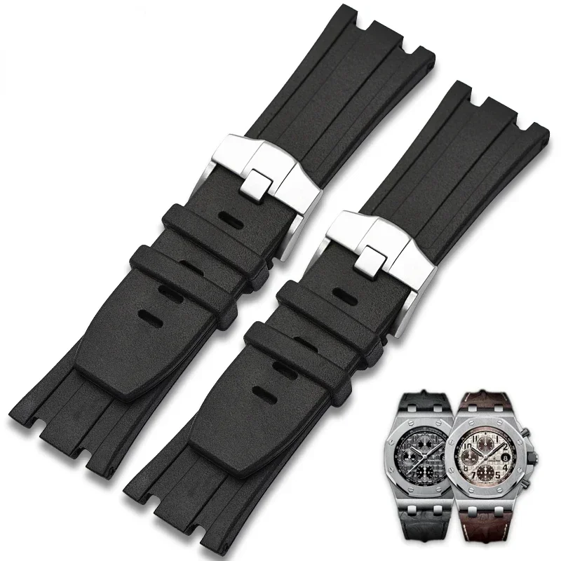 Audemars Piguet Watch Royal Oak Offshore - ゴム時計ストラップ オーデマとピゲ ロイヤル オーク オフショア AP