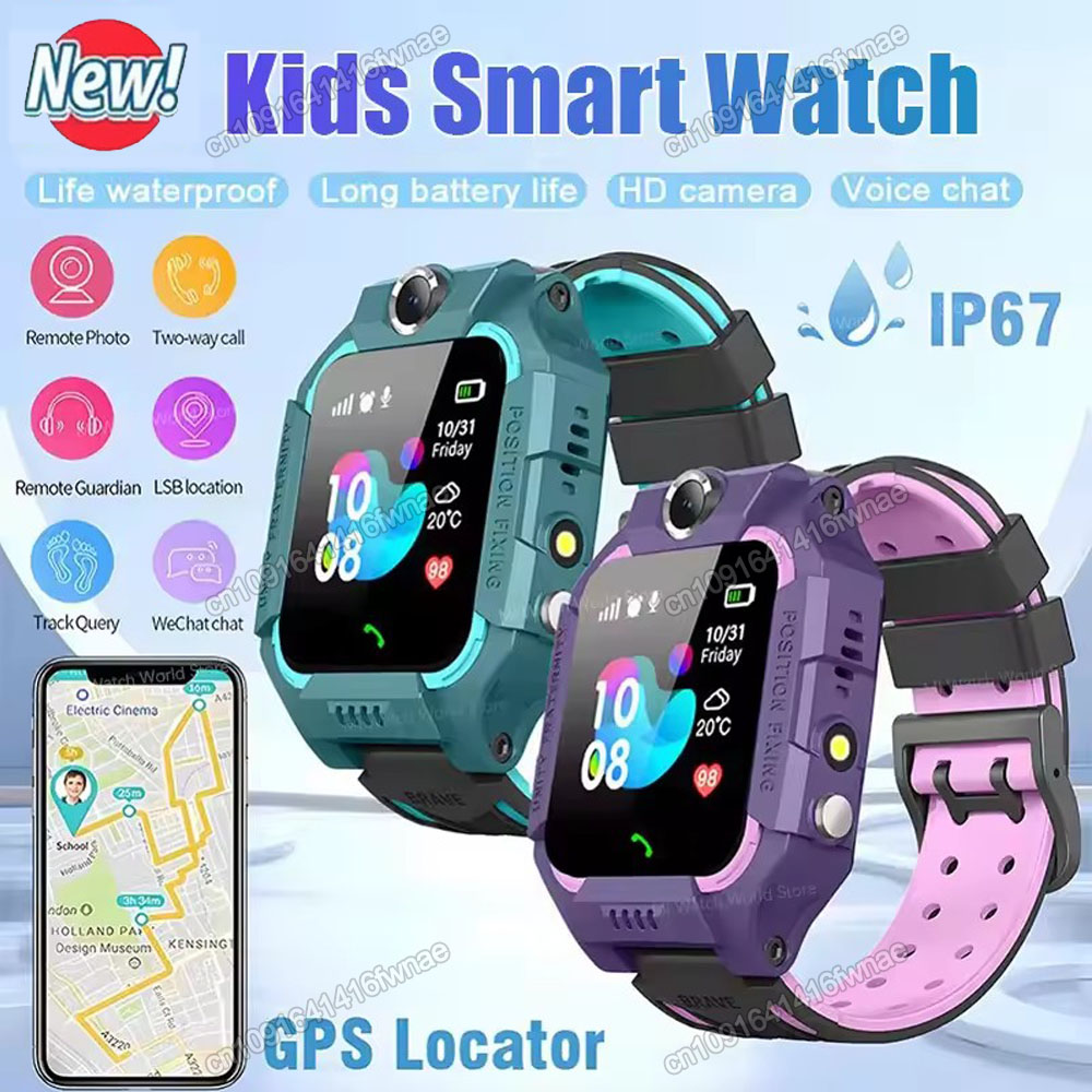 Smartwatch Watches Gift For Boys With Gps - 2026 キッズ 2G スマートウォッチ SOS GPS