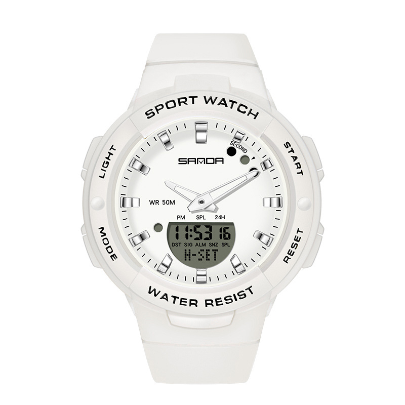 SAN DA ブランドの腕時計女性ファッションアウトドアスポ - Waterproof Diving Watch のレビューと価格