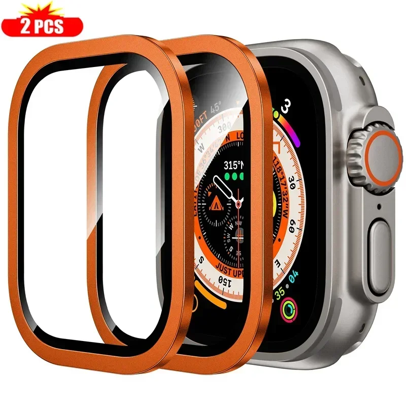 2 個チタン金属フレーム Apple Watch Ultra - Smartwatch Watches Gift For Men のレビューと価格