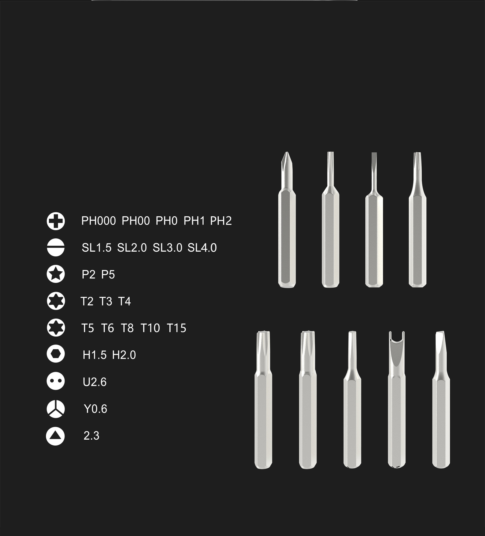 25 in 1精密ドライバーセット磁気スクリュードライバーキ - Watch Tool Repair Kit のレビューと価格