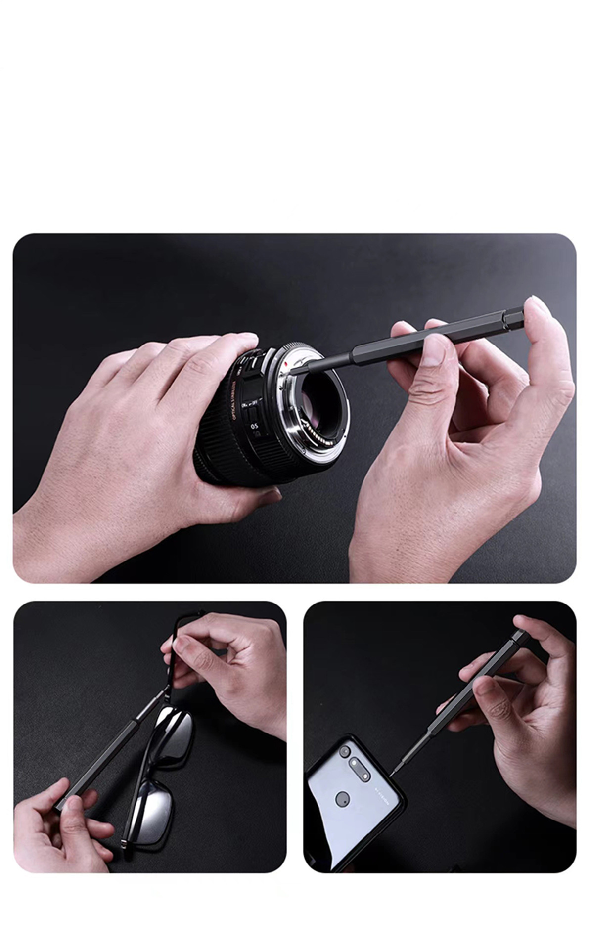 25 in 1精密ドライバーセット磁気スクリュードライバーキ - Watch Tool Repair Kit のレビューと価格
