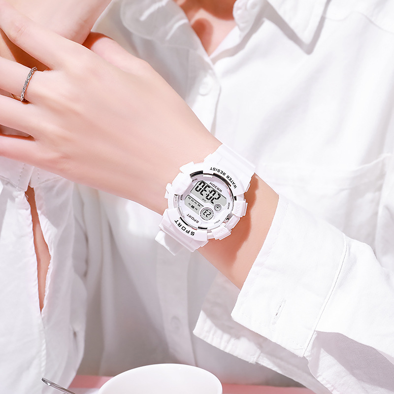 ファッションキッズ腕時計発光防水スポーツデジタル腕時計目覚ま - Smartwatch Watches For Children のレビューと価格
