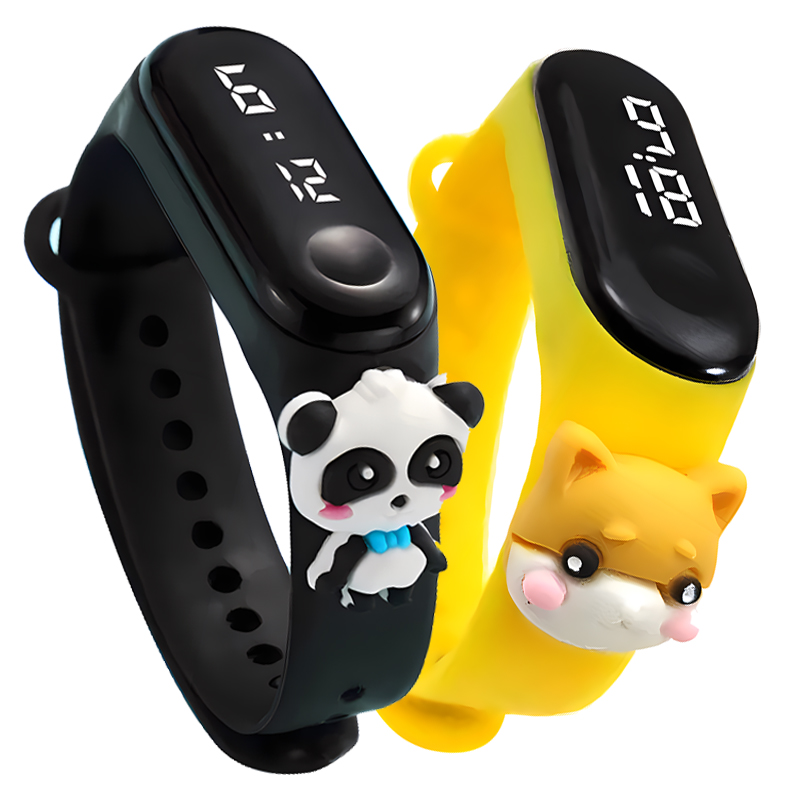 多色スマートウォッチ 子供用 男の子 女の子 ファッション  - Smartwatch Watches For Kids のレビューと価格
