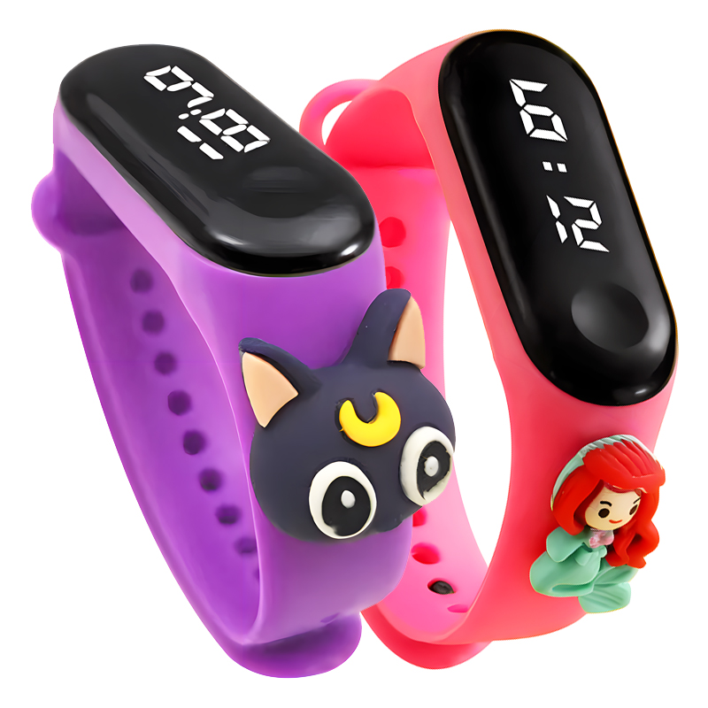 多色スマートウォッチ 子供用 男の子 女の子 ファッション  - Smartwatch Watches For Kids のレビューと価格
