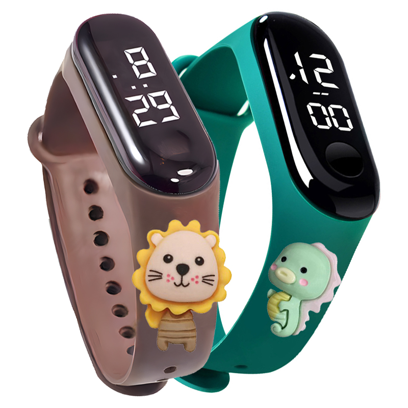 多色スマートウォッチ 子供用 男の子 女の子 ファッション  - Smartwatch Watches For Kids のレビューと価格