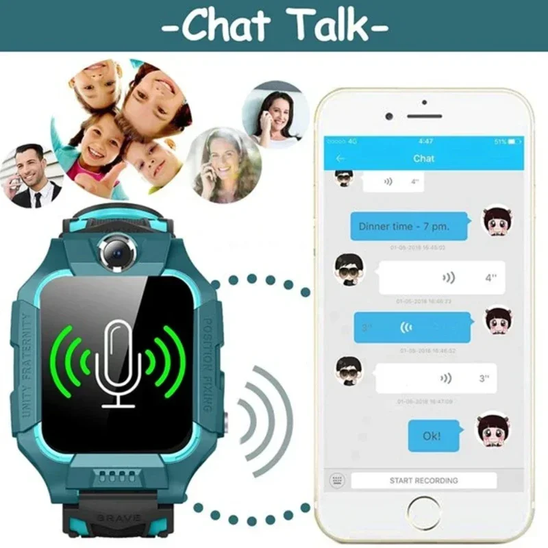VIVO 4G キッズスマートウォッチ GPS 位置トラッカ - Smartwatch Watches For Kids のレビューと価格
