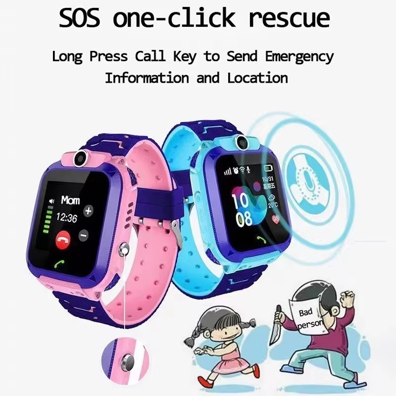 XIAOMI Q12 子供のスマートウォッチ子供防水 SOS - Smartwatch Watches Gift For Boys With Gps のレビューと価格