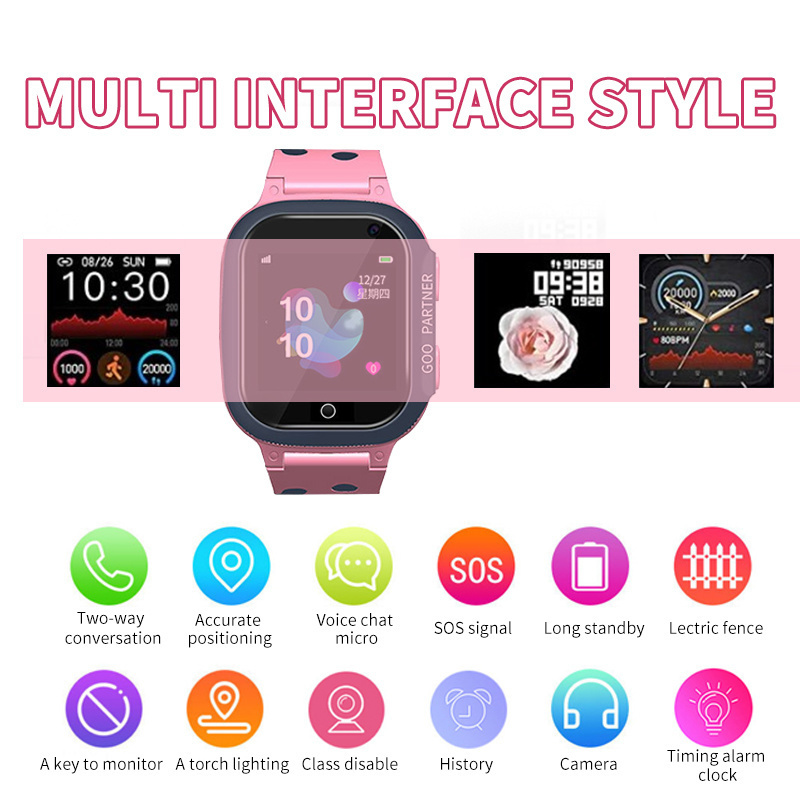 キッズスマートウォッチ 防水スマートウォッチ 子供用 男の子 - Smartwatch Watches For Kid Girl のレビューと価格