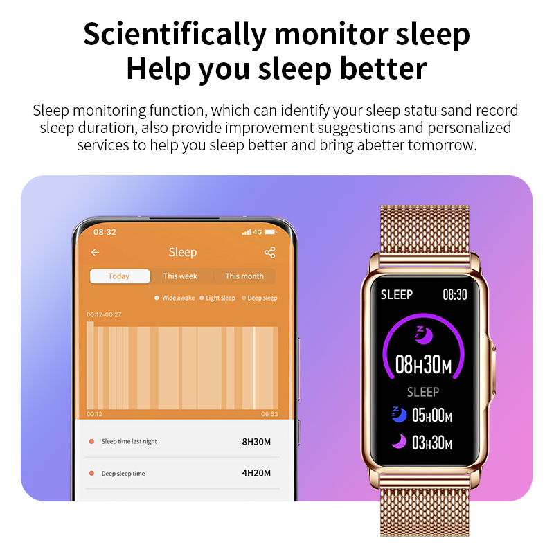 Lige-女性のための防水スマートウォッチ,健康モニタリング - Smartwatch Branded Watches For Women のレビューと価格