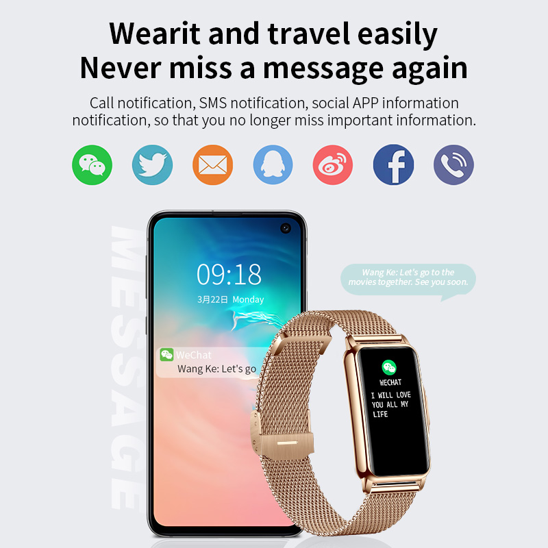 Lige-女性のための防水スマートウォッチ,健康モニタリング - Smartwatch Branded Watches For Women のレビューと価格
