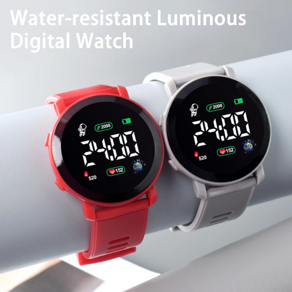 キッズ LED デジタル腕時計防水自動日付週間カレンダースポ - Smartwatch Digital Watches For Kid Boy のレビューと価格