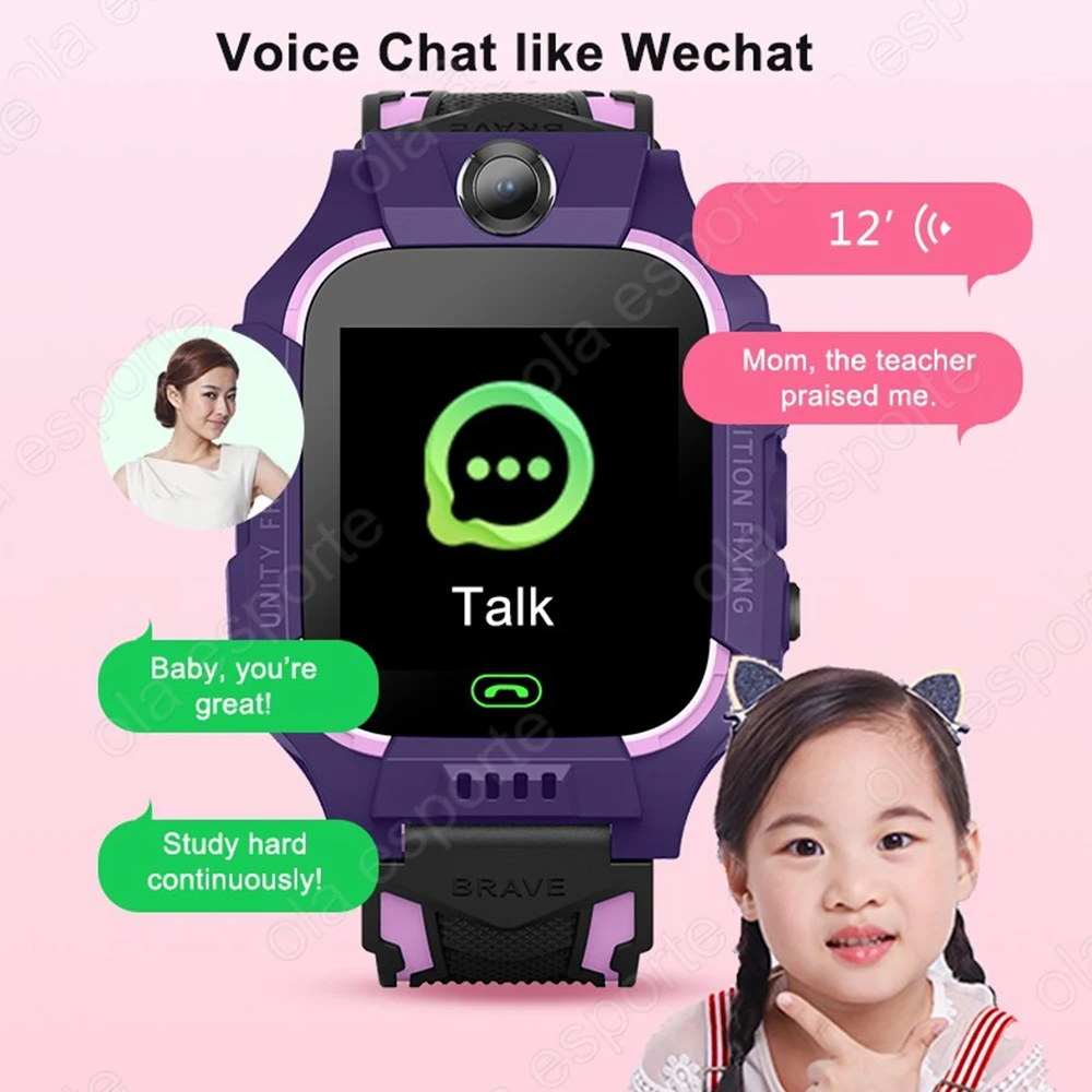 子供用スマートウォッチ SIMカード GPSカメラ ビデオ通 - Smartwatch Watches Gift For Boys With Gps のレビューと価格