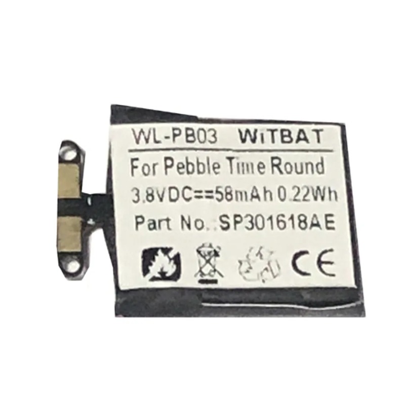 高品質の新しい WL-PB03 58mAh 3.8V 交換用 - Smartwatch Pebble Watches のレビューと価格