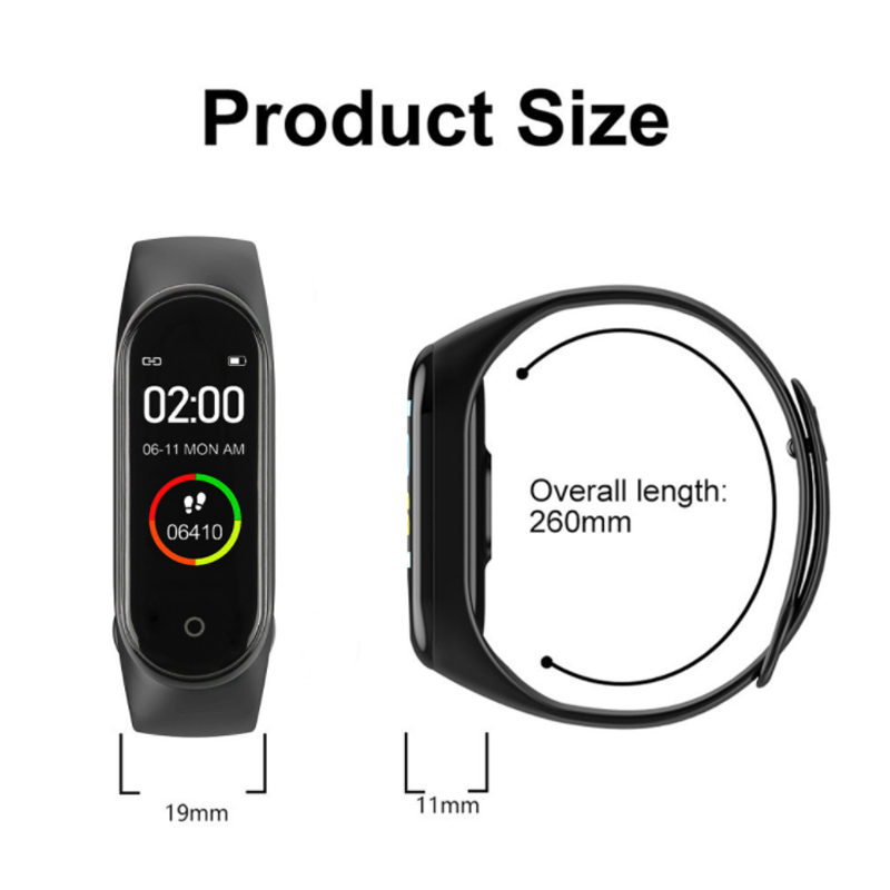 女性用m4スマートウォッチ,ledディスプレイ付きスポーツリ - Smartwatch Branded Watches For Women のレビューと価格