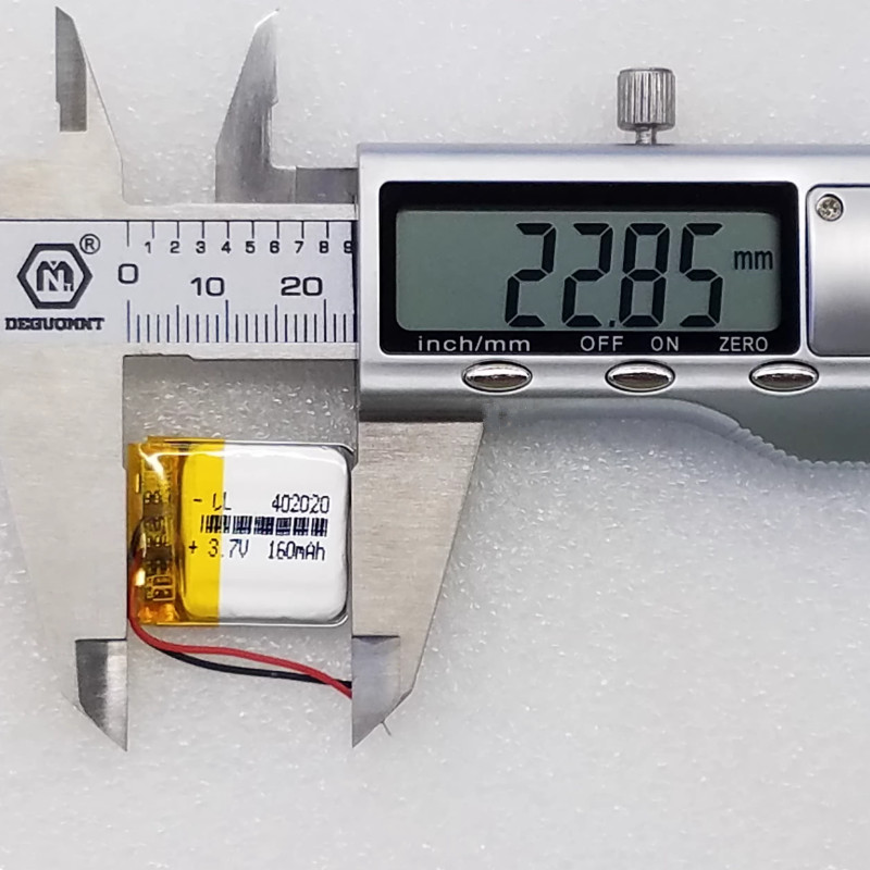 402020 3.7V 160mAh リチウムポリマーバッテ - Smartwatch Pebble Watches のレビューと価格