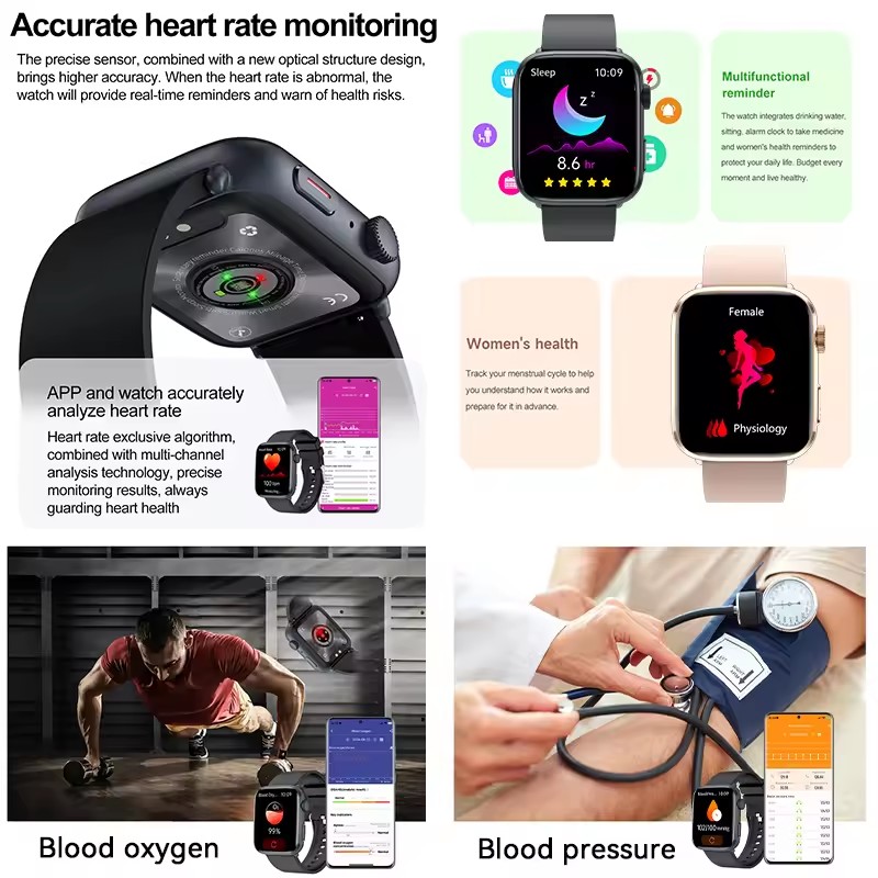 スマートウォッチ ダイヤル 通話応答 カロリー追跡 心拍数モ - Smartwatch Branded Watches For Women のレビューと価格