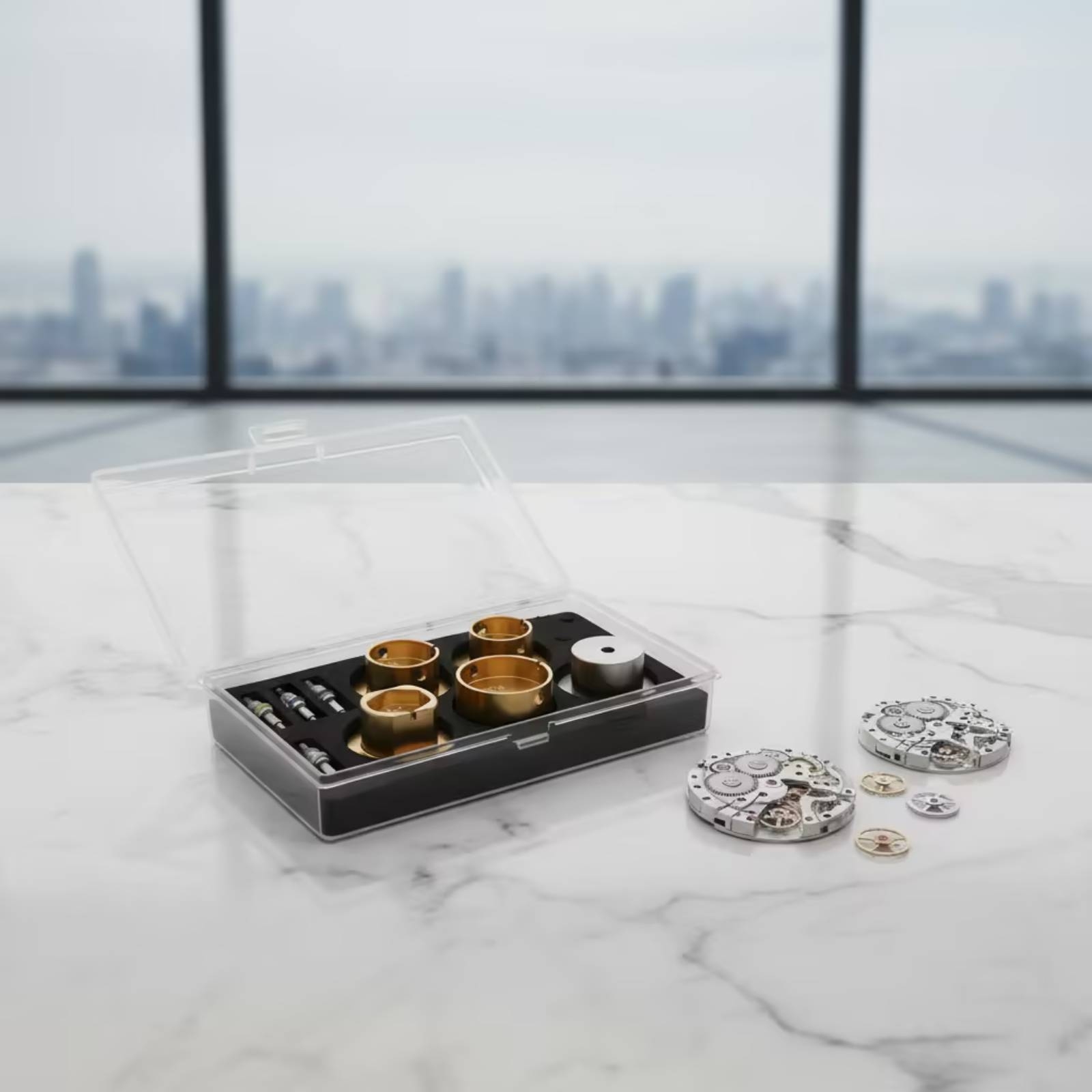 時計ムーブメントホルダーセット 精密ムーブメントホルダーセッ - Watch Tool Repair Kit のレビューと価格