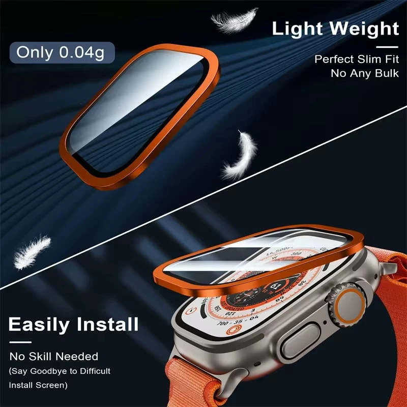 Apple Watch Ultra 49mm 用強化ガラス  - Smartwatch Watches Gift For Men のレビューと価格