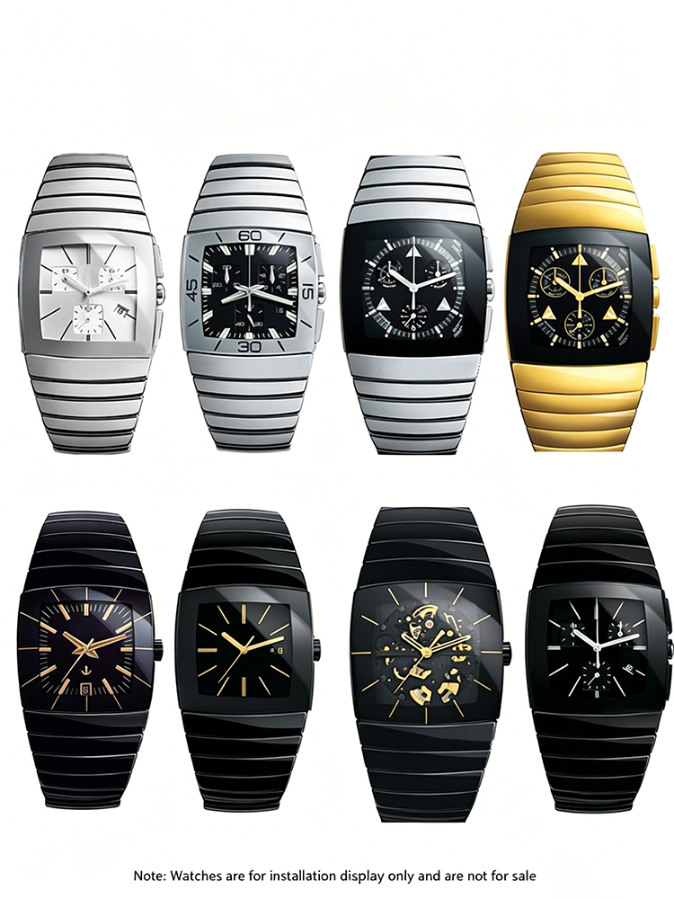 正方形ドーム型ミネラルウォッチクリスタル 33.9x31.9 - Watch Crystal Replacement のレビューと価格