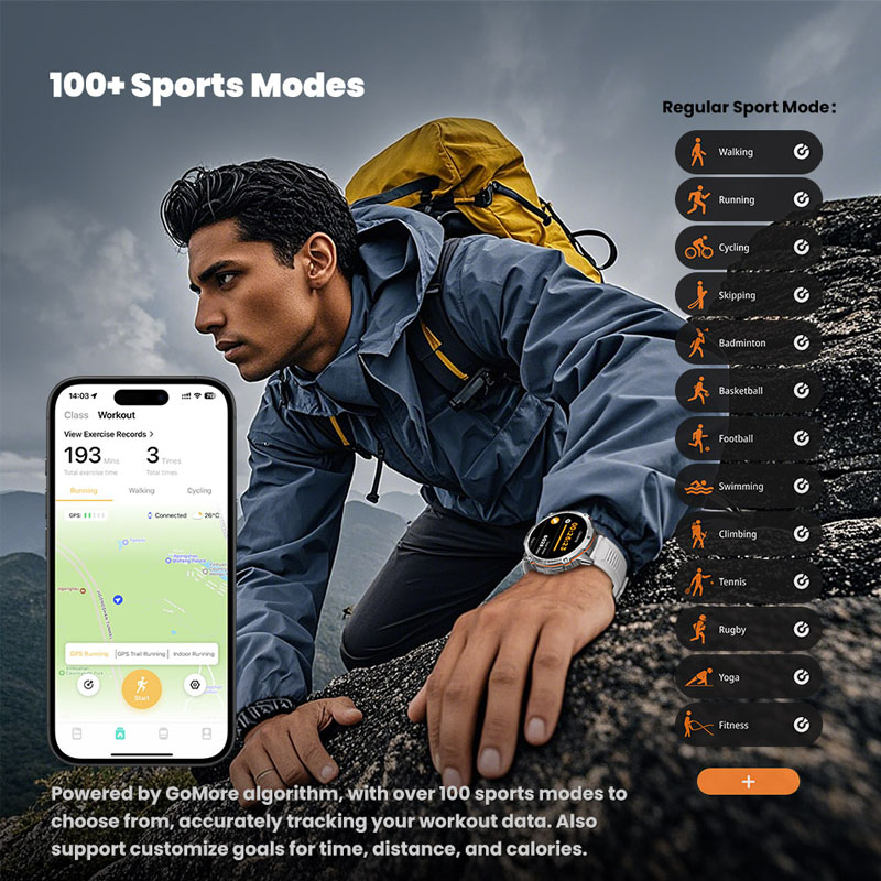 2026年新型ミリタリーTANK X3スマートウォッチ メン - Smartwatch Watches Gift For Men のレビューと価格