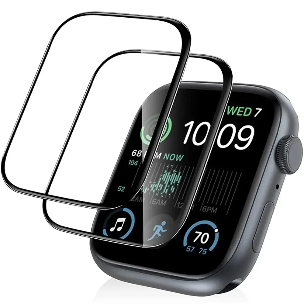 フル曲面スクリーンプロテクター Apple Watch Ul - Apple Watch Band のレビューと価格