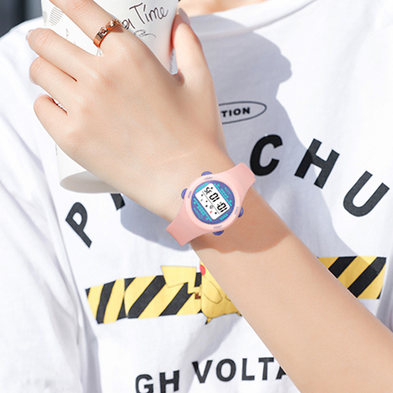子供用電子時計,ピンク,多機能,デジタル,子供用スマート腕時 - Smartwatch Watches For Kid Girl のレビューと価格