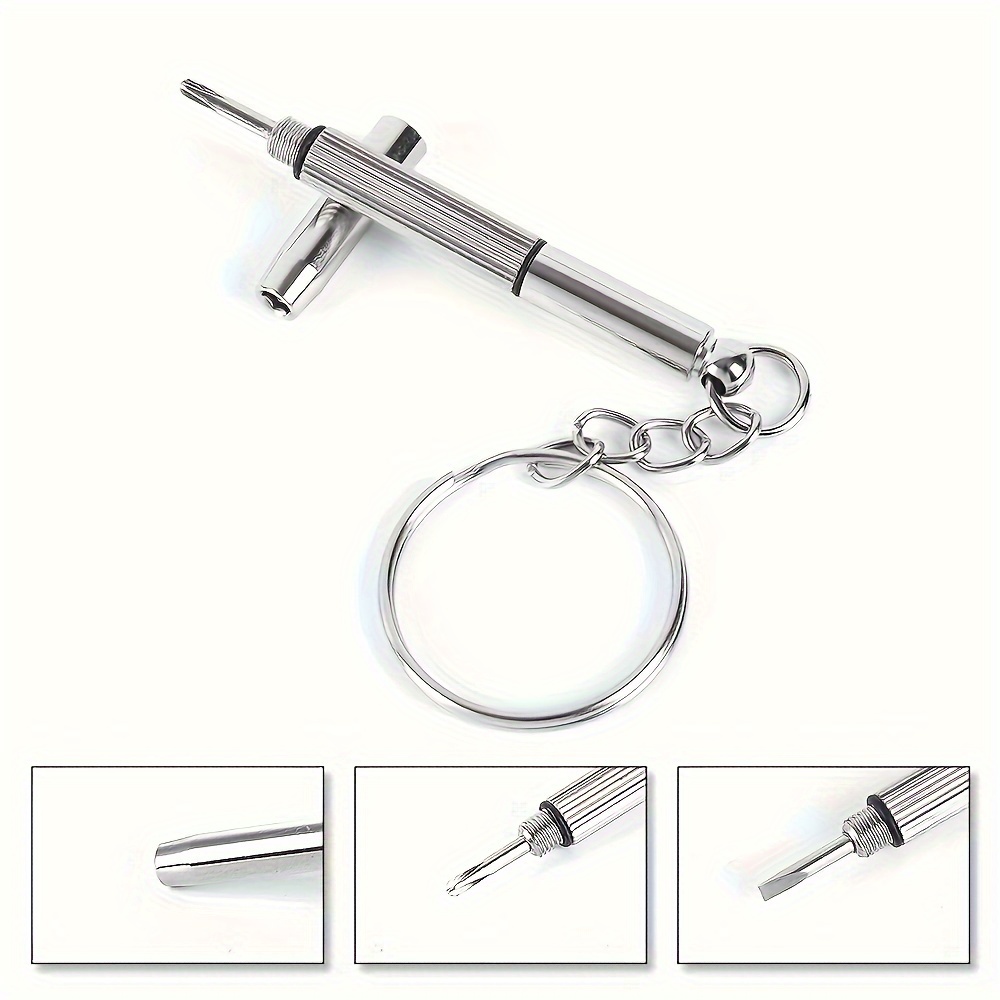 スチール製メガネドライバー2本、メガネドライバー、キーリング - Watch Tool Repair Kit のレビューと価格