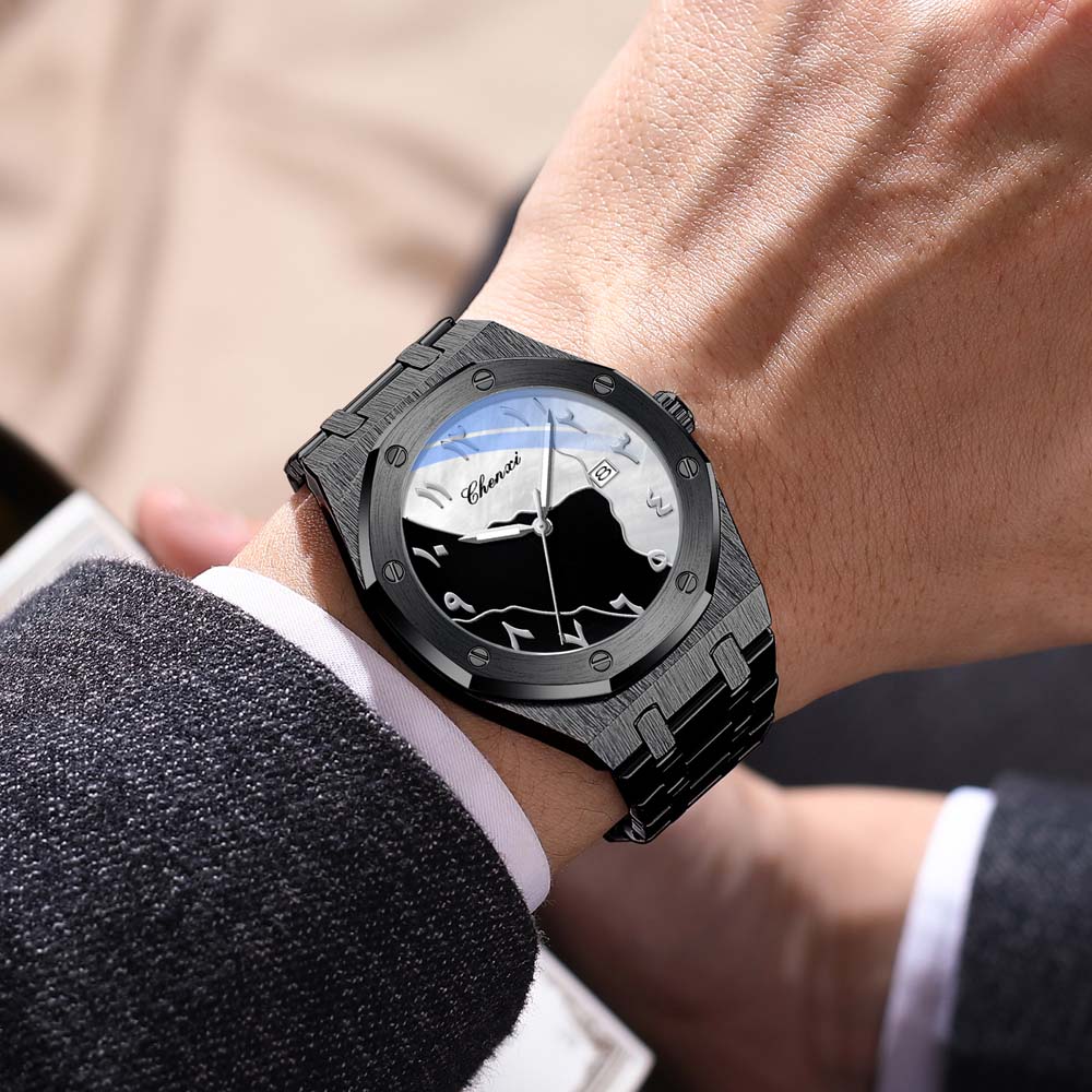 CHENXI メンズ腕時計 アラビア数字文字盤 スタイリッシ - Smartwatch Watches Gift For Men のレビューと価格