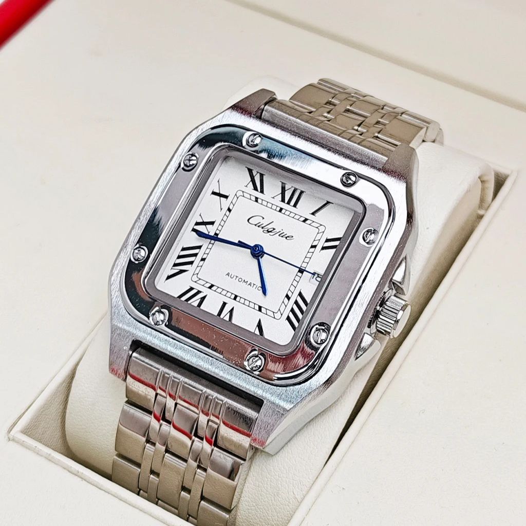 最高級ビジネスメンズ腕時計、全自動機械式時計、スケルトンデザ - Cartier Watch Tank のレビューと価格