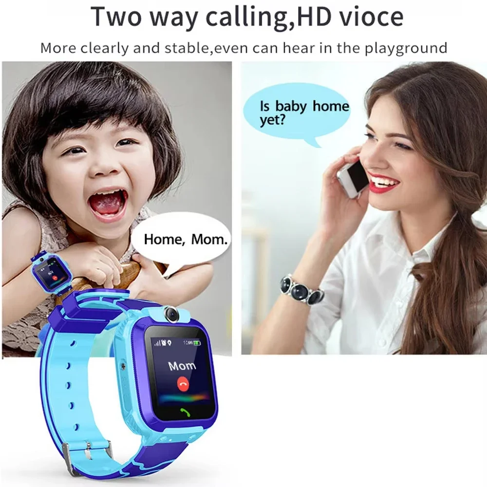 XIAOMI Q12 子供のスマートウォッチ子供防水 SOS - Smartwatch Watches Gift For Boys With Gps のレビューと価格
