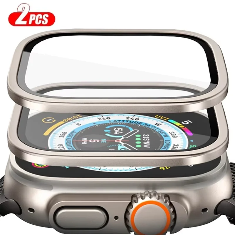 アルミニウム合金ケース + 強化ガラス Apple Watc - Smartwatch Watches Gift For Men のレビューと価格