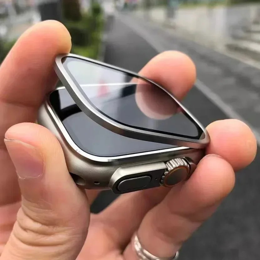 アルミニウム合金ケース + 強化ガラス Apple Watc - Smartwatch Watches Gift For Men のレビューと価格