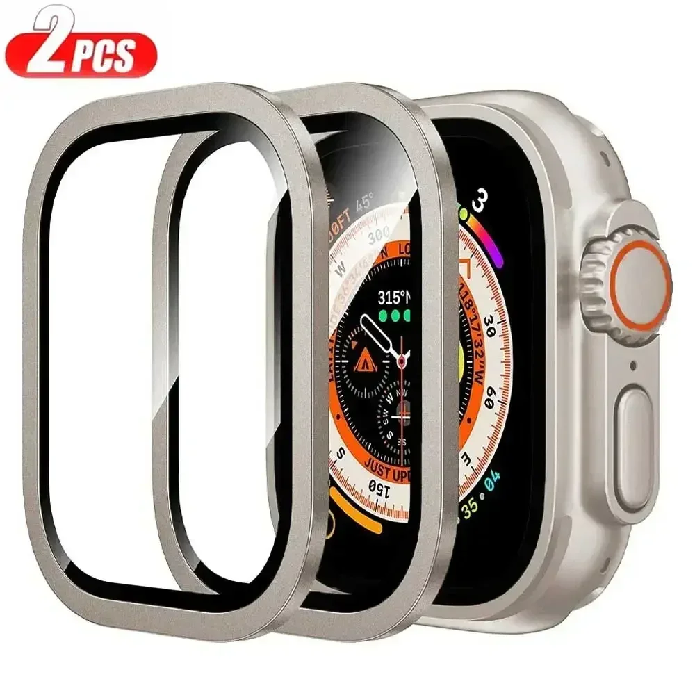 アルミニウム合金ケース + 強化ガラス Apple Watc - Smartwatch Watches Gift For Men のレビューと価格