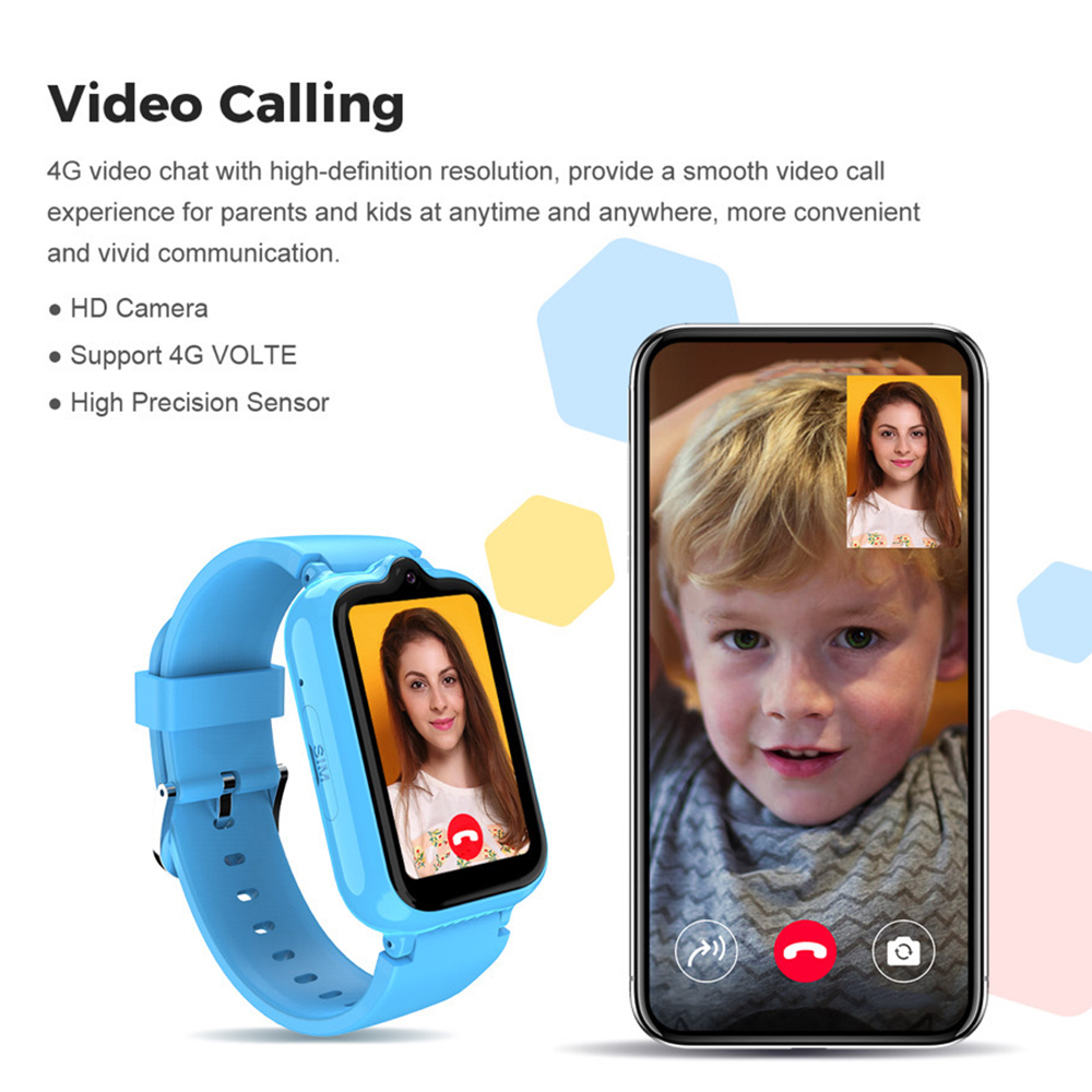 子供のための防水スマートウォッチ,HDカメラ,音声通話,so - Smartwatch Watches For Kid Boy With Gps のレビューと価格