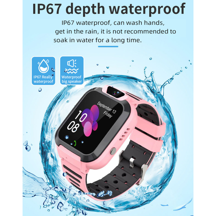 子供用のコネクテッドウォッチ,デジタルブレスレット,防水,時 - Smartwatch Watches For Kid Boy With Gps のレビューと価格